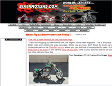 Tablet Screenshot of bikerhotline.com